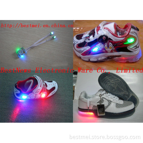 LED flash light shoes